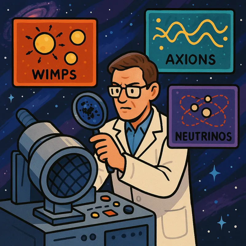 암흑물질 후보 탐색의 첨단 연구