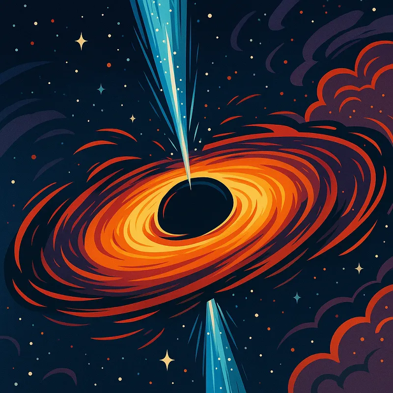 회전 블랙홀에서의 초방출 현상과 그 의미